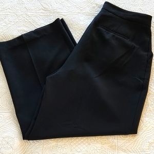 Black Wide Leg Slacks